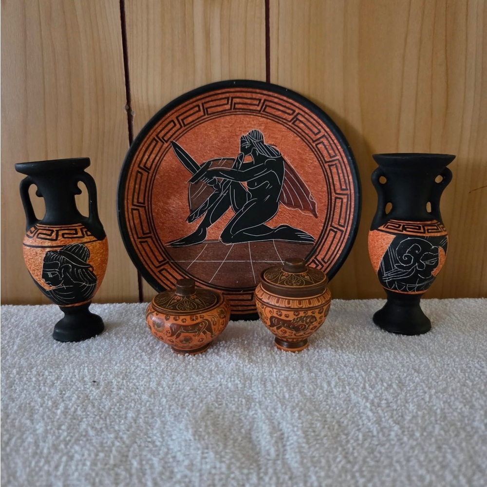 Handmade Greek Style Decorative set